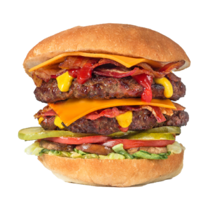 BIG DOUBLE BURGER 12oz