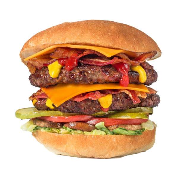 BIG DOUBLE BURGER 12oz
